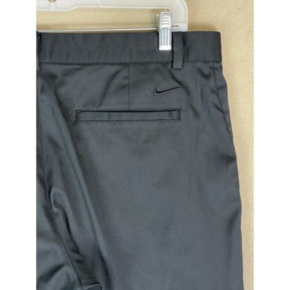 Nike Golf Pants Mens 35x30 Black Tour Performance Dri-Fit Straight Leg Stretch - Picture 9 of 13